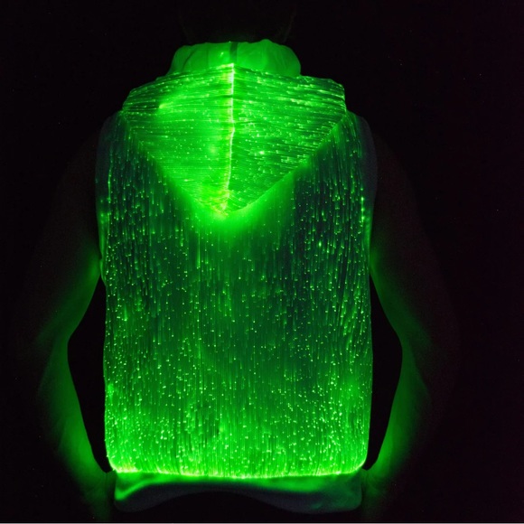 TrYptiX Fiberoptic Sleeveless Hoodie XL - Picture 3 of 9